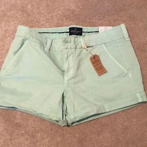 Brand New! Mint Green AEO shorts